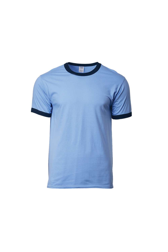 Gildan Premium Cotton Adult Ringer T-shirt 76600 - Image 5