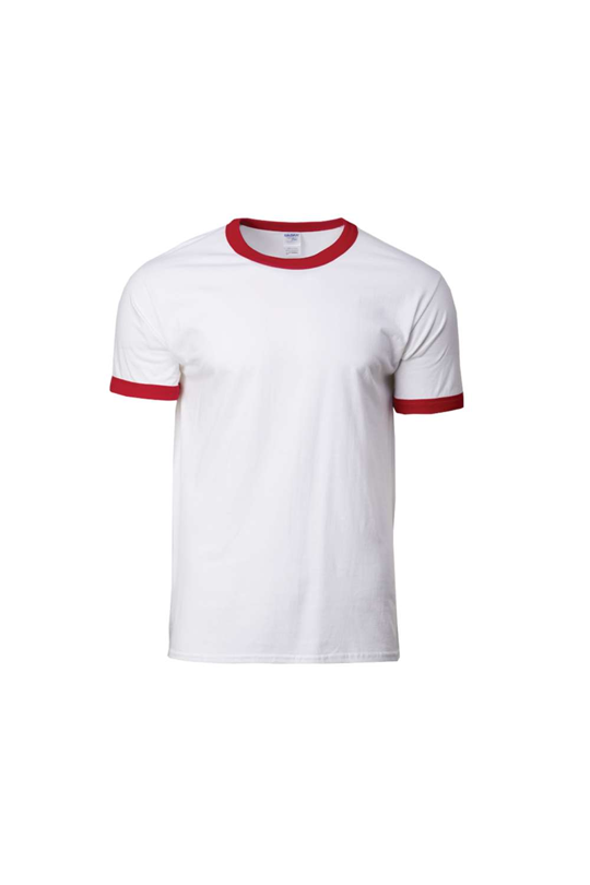 Gildan Premium Cotton Adult Ringer T-shirt 76600 - Image 2