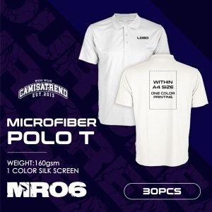 Customize Polo（STANDARD）PACKAGE – 30PCS POLO MICROFIBER WITH PRINTING